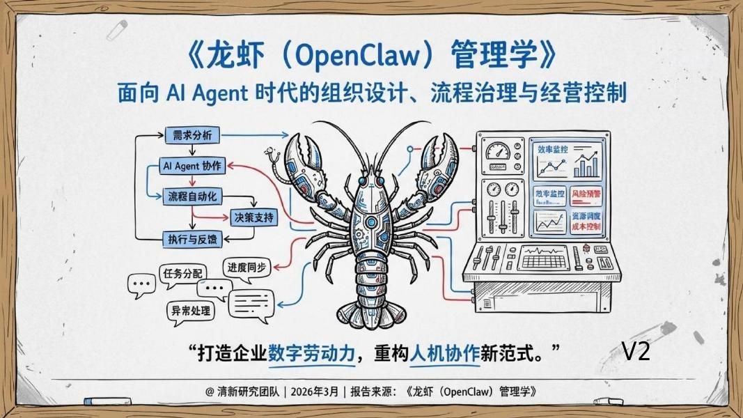 清新研究：2026年龙虾（OpenClaw）管理学报告