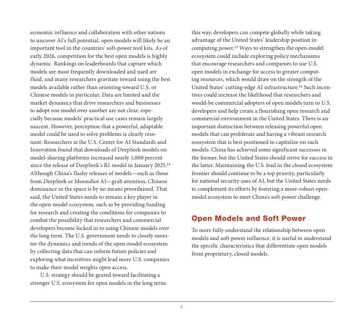 Rand兰德：2026年开放模型、软实力与中美人工智能竞争格局报告（英文版）_第4页