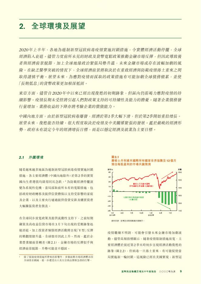 香港金融管理局：货币与金融稳定情况半年度报告（2020年9月）（繁体版）_第9页