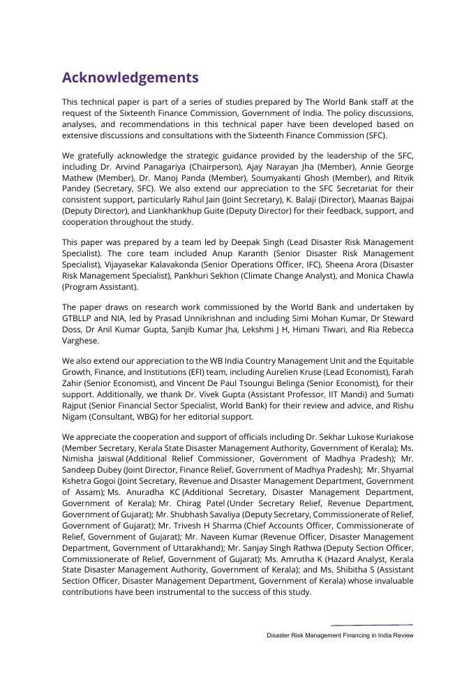 世界银行：2025年印度灾害风险管理融资评估报告（英文版）_第3页