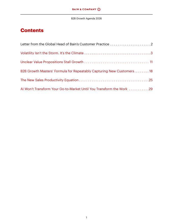贝恩公司：2026年B2B增长议程：在瞬息万变的世界中实现增长研究报告（英文版）_第3页