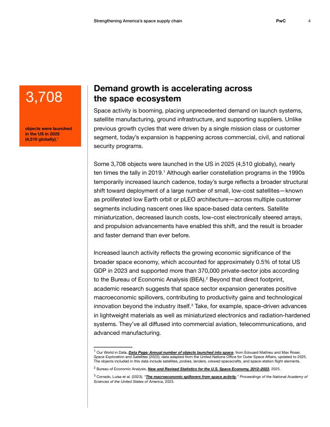 普华永道：2026年强化美国航天供应链研究报告：立足过往之基 点燃明日动能（英文版）_第4页