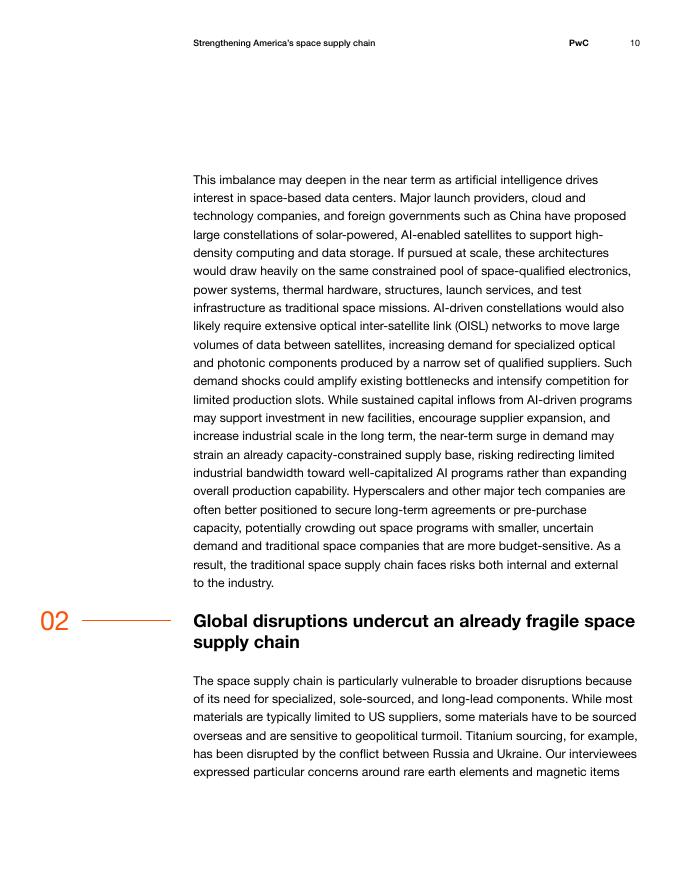 普华永道：2026年强化美国航天供应链研究报告：立足过往之基 点燃明日动能（英文版）_第10页