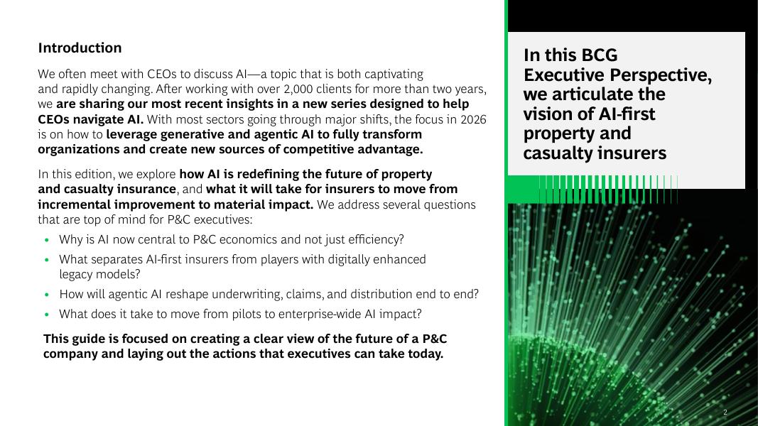 BCG波士顿咨询：2026年AI优先型企业制胜未来：财产与意外伤害险研究报告（英文版）_第2页