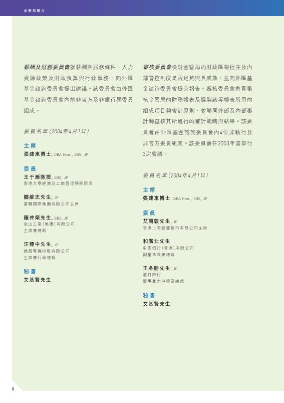 香港金融管理局：香港金融管理局简介二零零四年版附二零零三年年报摘录_第10页