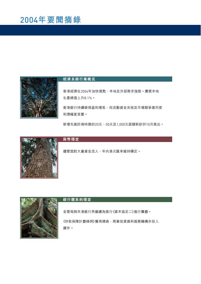 香港金融管理局：2004年年报（繁体版）_第4页