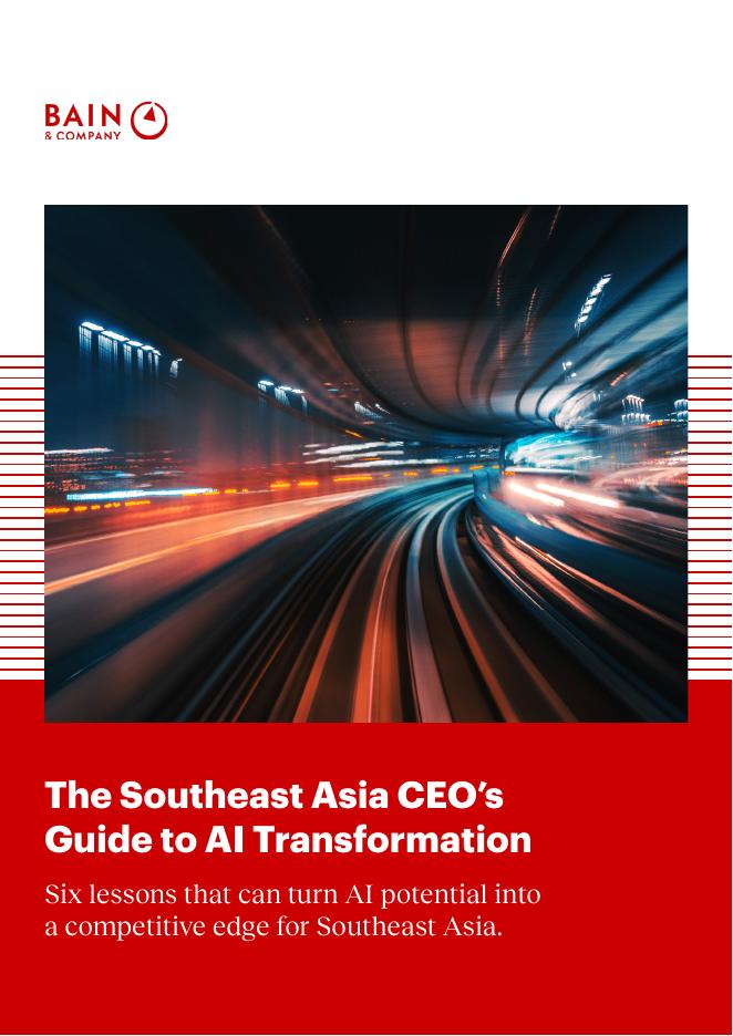 贝恩：2025年东南亚首席执行官人工智能转型指南报告（英文版）