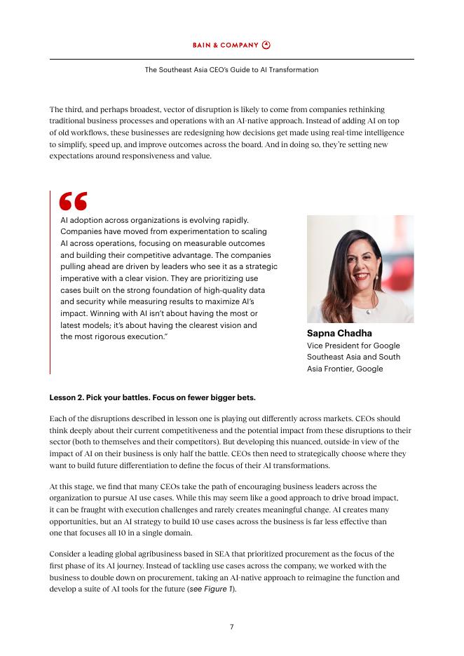贝恩：2025年东南亚首席执行官人工智能转型指南报告（英文版）_第9页