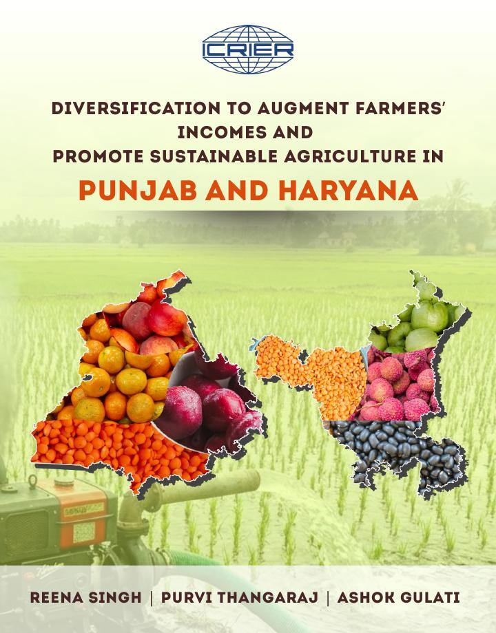 印度国际经济关系研究理事会（ICRIER）：2026年多元化以增加农民收入并促进旁遮普和哈里亚纳的可持续农业报告（英文版）海报