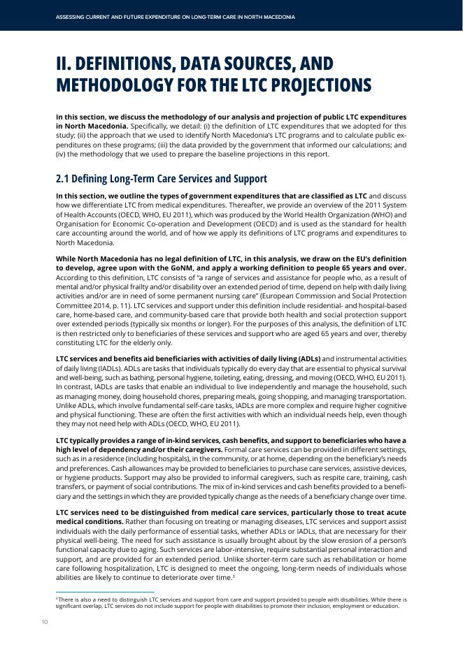 世界银行：2025年评估北马其顿当前和未来的长期护理支出报告（英文版）_第10页