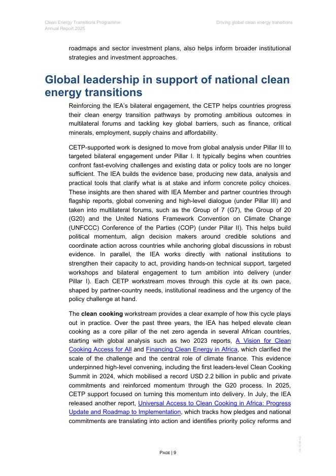 IEA国际能源署：2025年清洁能源转型计划报告（英文版）_第9页