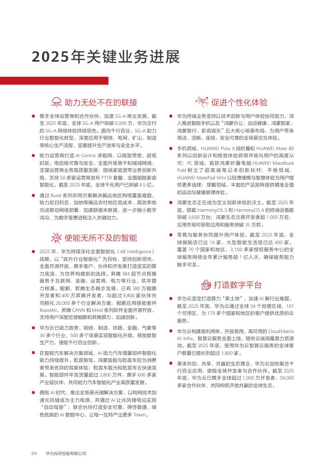 华为：2025年年度报报_第7页