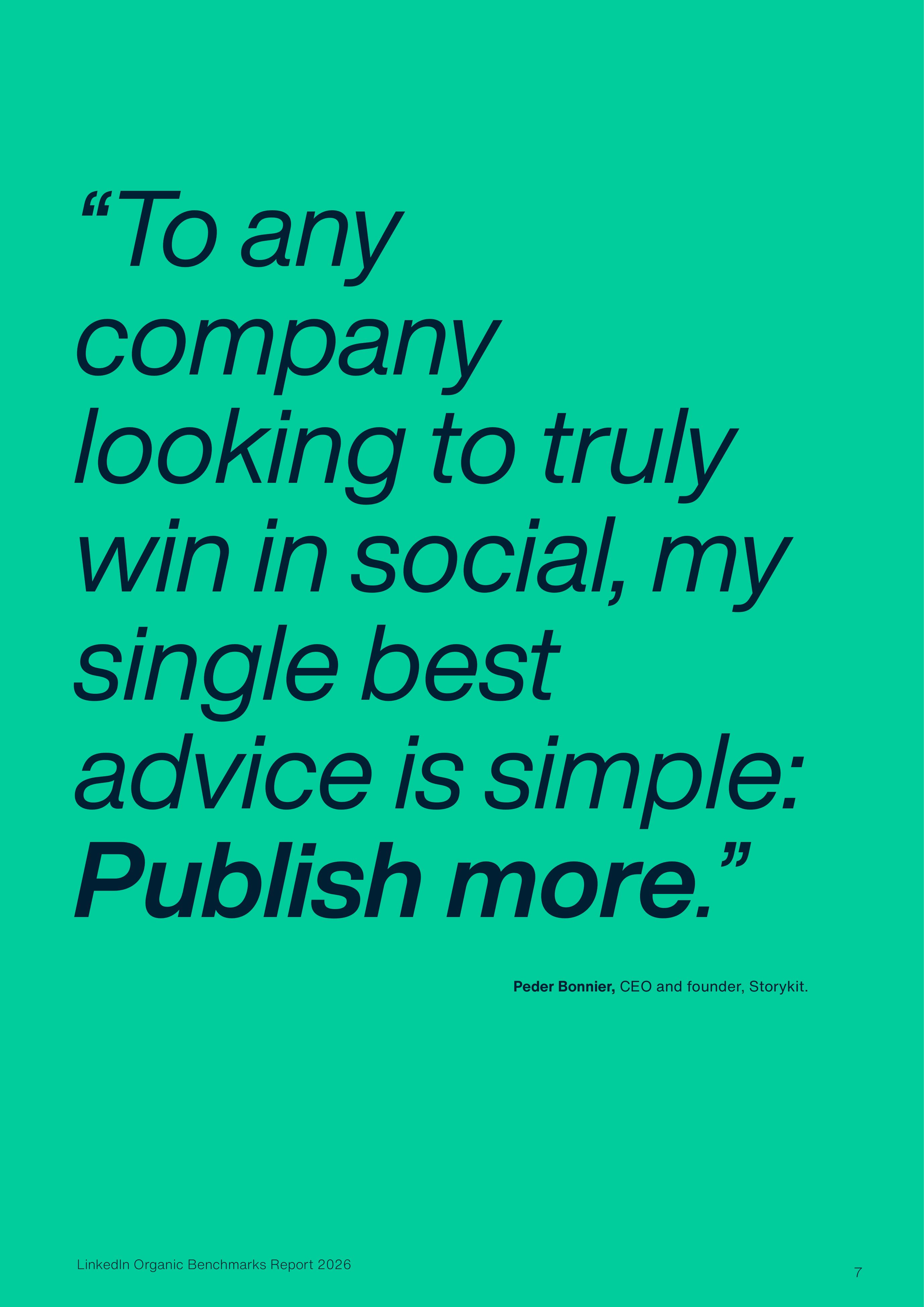 Storykit：2026年领英（LinkedIn）原生内容运营基准报告（英文版）_第7页