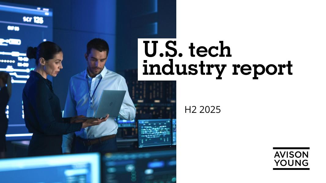 Avison Young：2025年下半年美国科技市场报告（英文版）海报