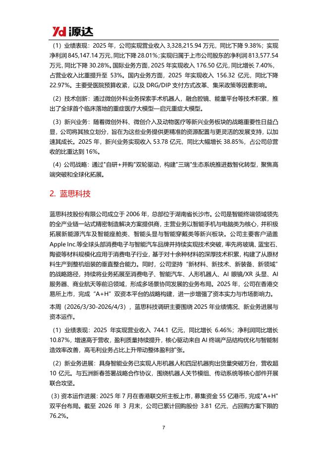 源达信息：机构调研策略周报-260403_第7页