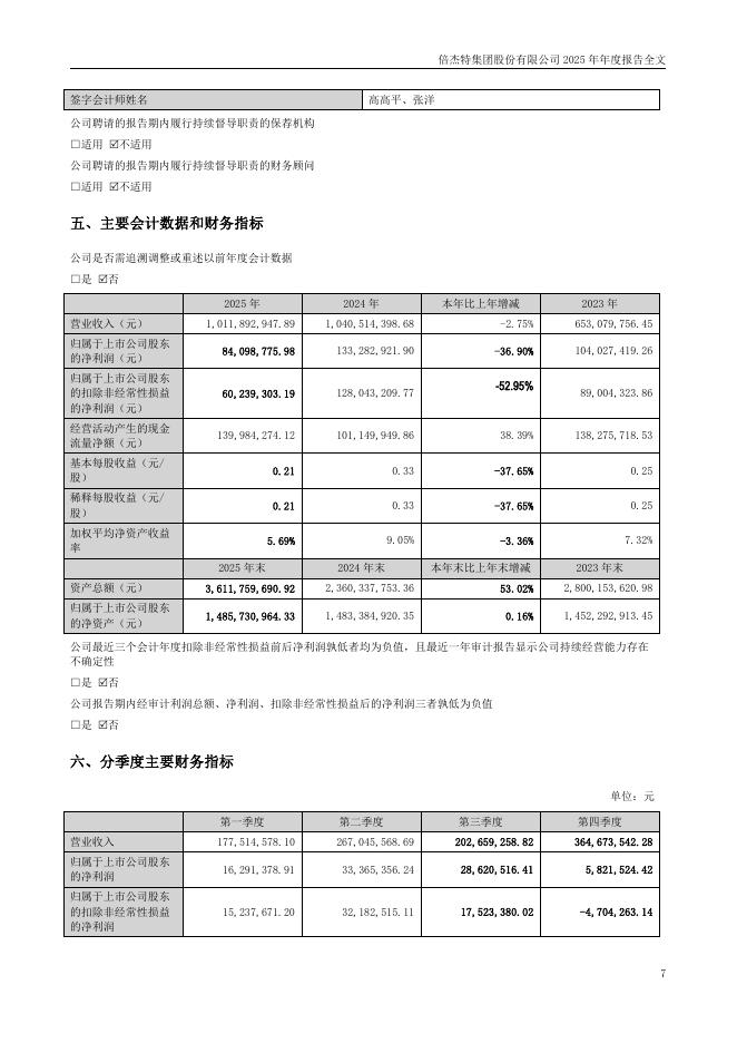 300774-倍杰特：倍杰特集团股份有限公司2025年年度报告_第7页