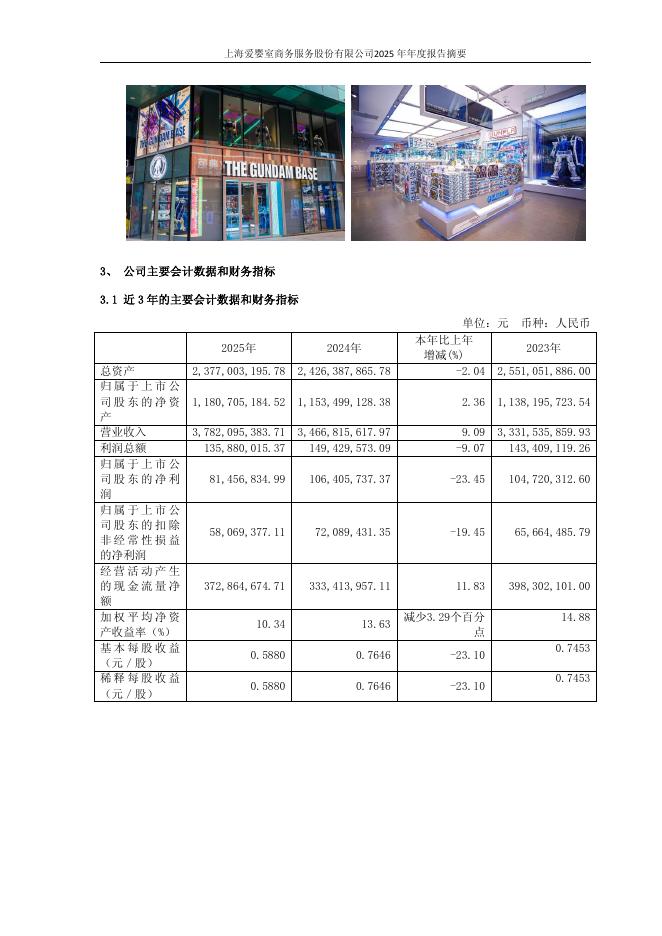 603214-爱婴室：2025年年度报告摘要_第7页