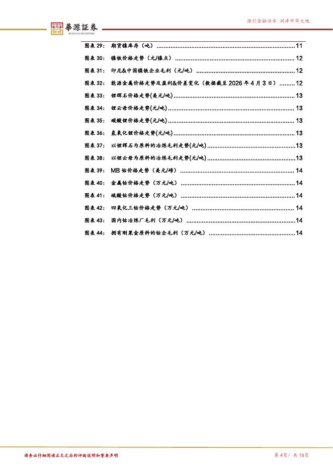 华源证券：有色金属大宗金属周报：中东供给扰动加剧，铝价有望上行_第4页