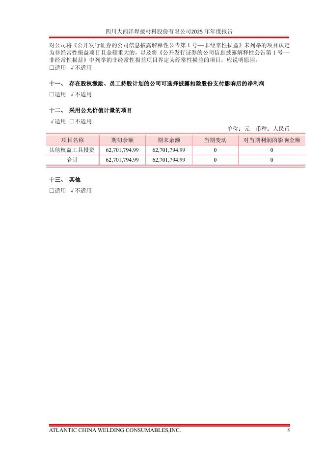 600558-大西洋：大西洋2025年年度报告_第9页
