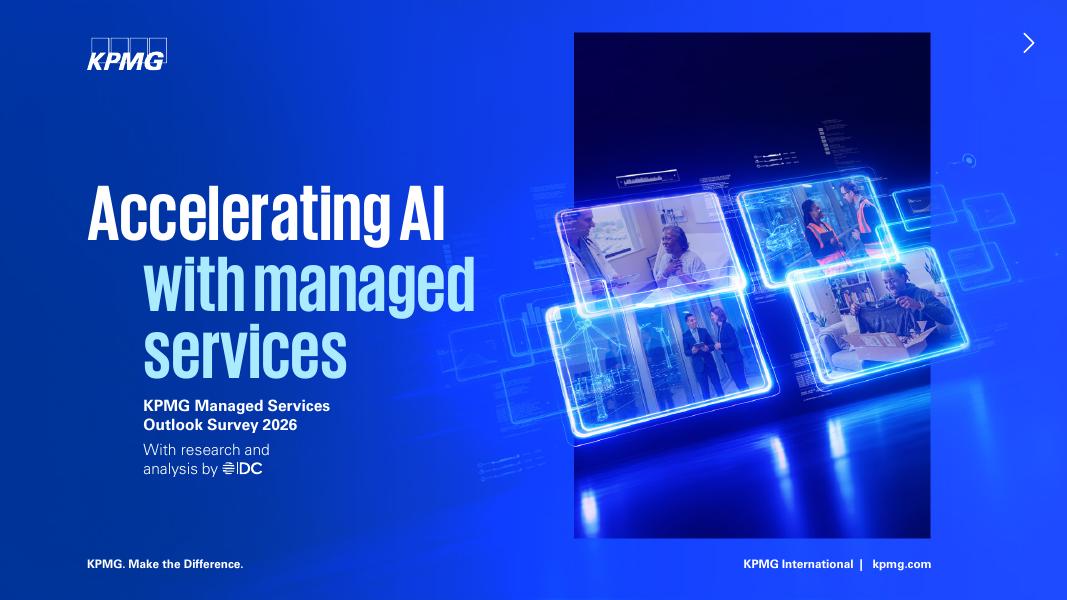 毕马威：2026年托管服务展望调查报告：借助托管服务加速AI落地（英文版）海报