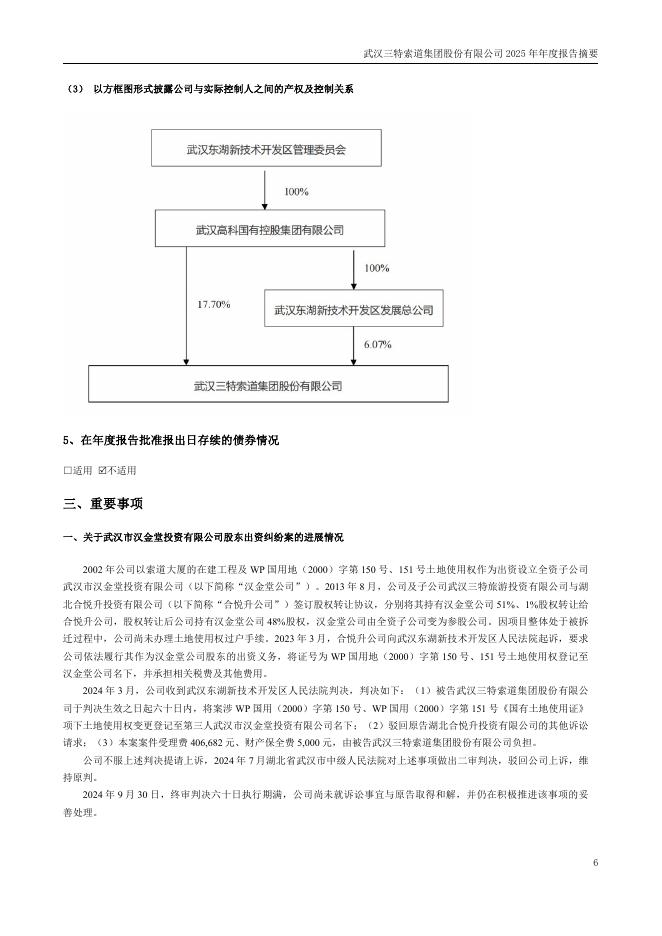 002159-三特索道：2025年年度报告摘要_第6页
