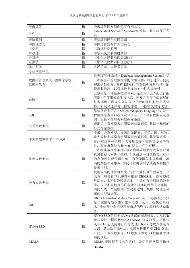 688692-达梦数据：2025年年度报告_第6页