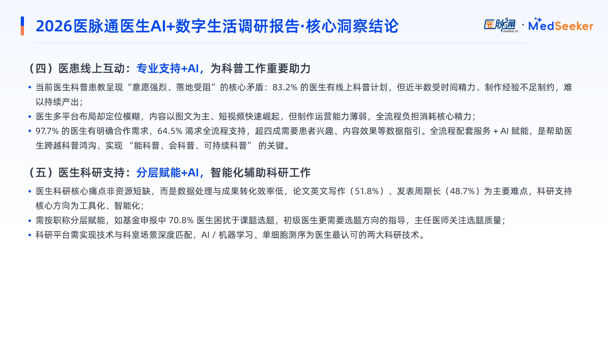 医脉通：2026年医生AI+数字生活调研报告-摘要版_第4页