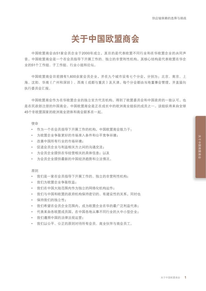 中国欧盟商会：2025年供应链依赖的选择与挑战报告_第5页