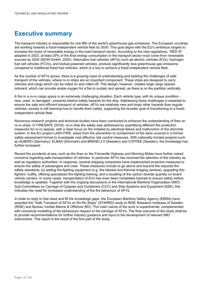 EMSA：2025年替代燃料车辆在滚装船上安全运输（STARSS）研究报告（英文版）_第6页