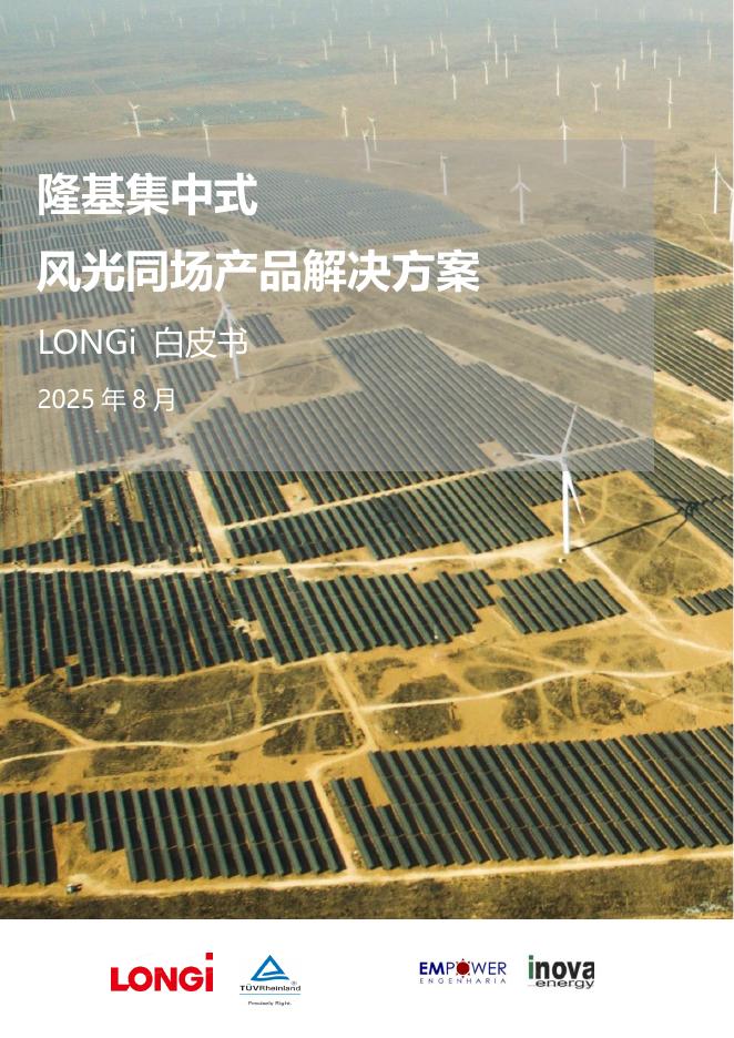 隆基绿能：2025年隆基集中式风光同场产品解决方案白皮书