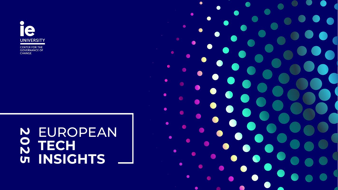 IE大学：2025年欧洲科技洞察报告（英文版）海报