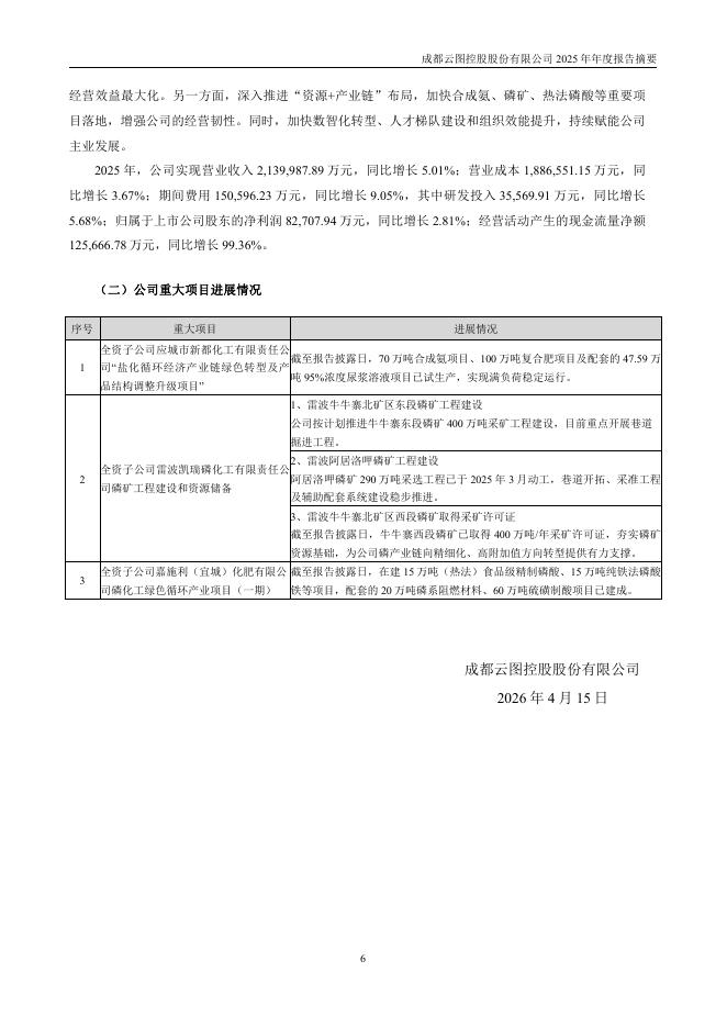 002539-云图控股：2025年年度报告摘要_第6页