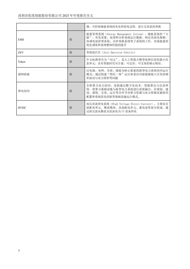301590-优优绿能：2025年年度报告_第7页