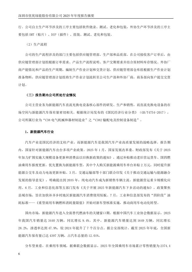 301590-优优绿能：2025年年度报告摘要_第6页