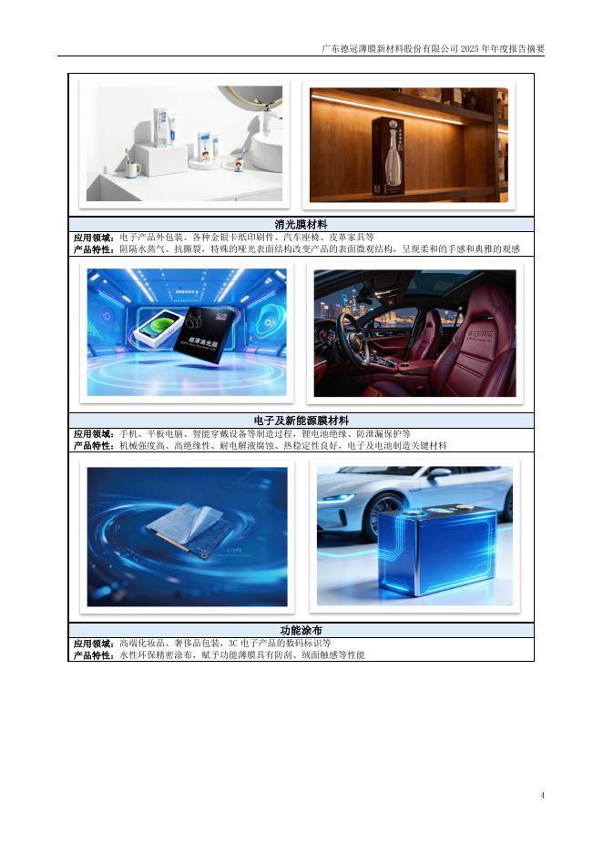 001378-德冠新材：2025年年度报告摘要_第4页