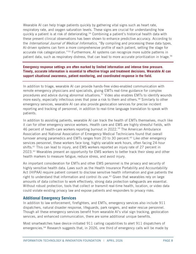 ITIF：2026年可穿戴人工智能的承诺：紧急响应领域的机遇报告（英文版）_第8页