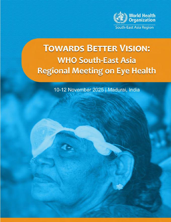 WHO世界卫生组织：2026年迈向更好的视野：世卫组织东南亚区域眼睛健康会议报告（英文版）海报