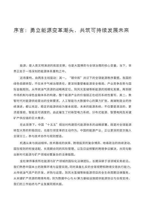 金杜律师事务所：2026年能源与矿产-全球布局：能源矿产资源之国别指南与新兴市场合规要点报告_第4页