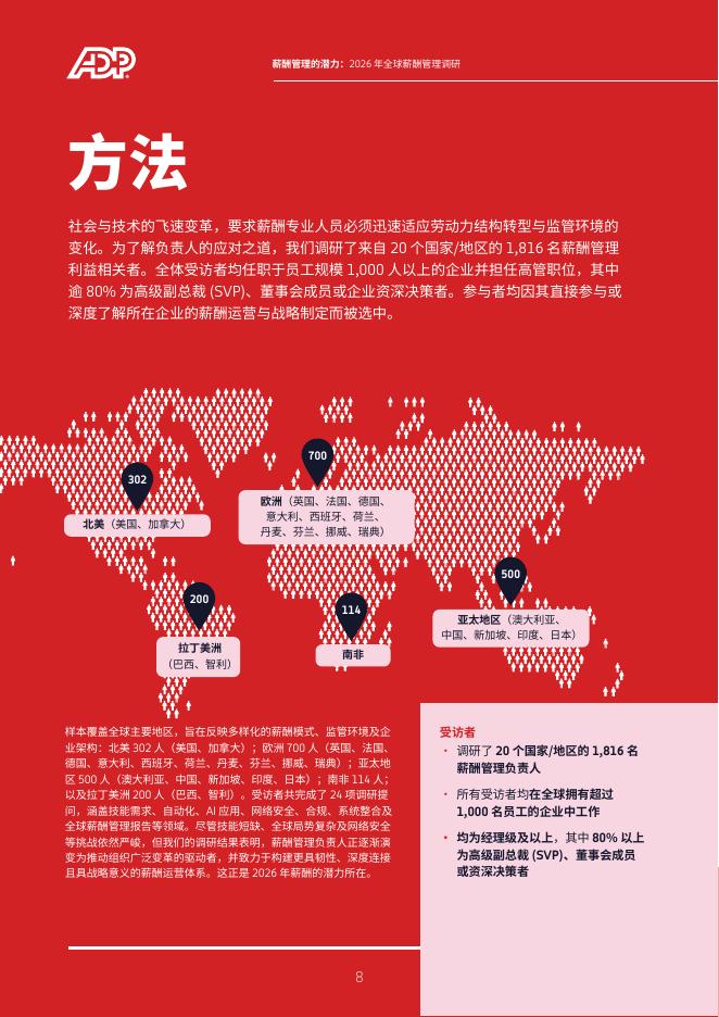 ADP：2026年薪酬管理的潜力：全球薪酬管理调研报告_第8页