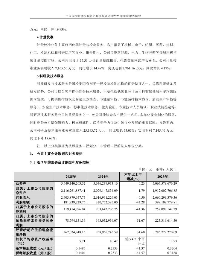 603060-国检集团：国检集团2025年年度报告摘要_第7页