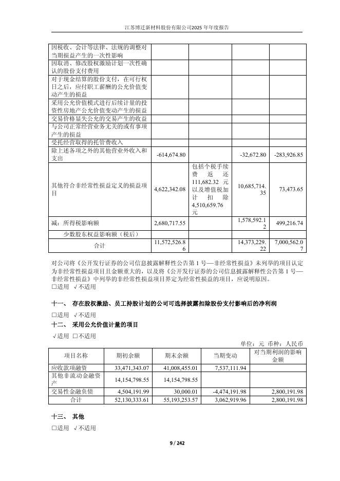 605376-博迁新材：江苏博迁新材料股份有限公司2025年年度报告(更正后)_第9页