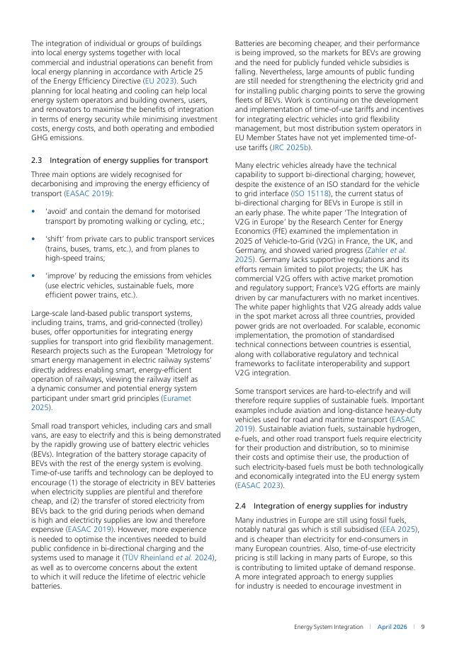 IAP国际科学院组织：2026年能源系统集成：机遇、挑战、障碍及对政策制定者的建议报告（英文版）_第9页