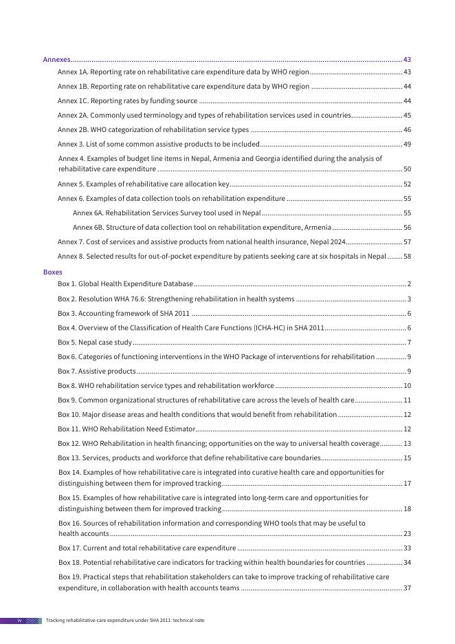WHO世界卫生组织：跟踪2011年卫生统计核算体系中的康复护理支出报告（英文版）_第6页