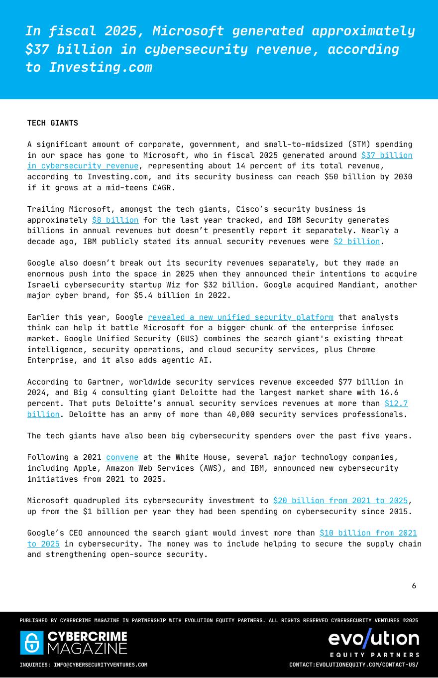 CyberCrimeMAG：2026年网络安全市场报告（英文版）_第6页