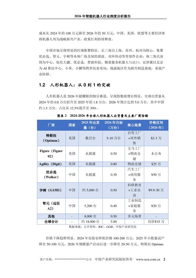 中投顾问：2026年智能机器人行业深度分析报告_第8页