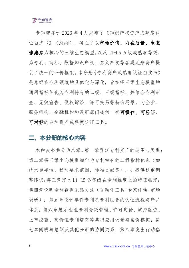 专知智库：2026年专利资产成熟度评价认证白皮书_第8页
