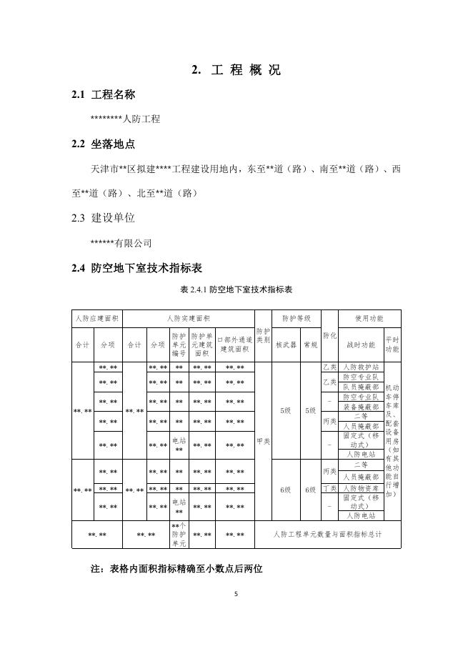 天津国防动员办公室：天津市人防工程防护设计指南（2025年版）_第8页