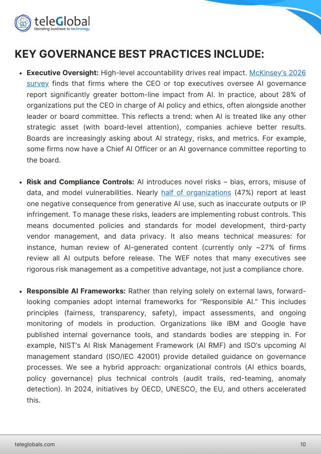 Teleglobal：2026年人工智能发展现状趋势挑战及企业领导者必备战略研究报告（英文版）_第10页