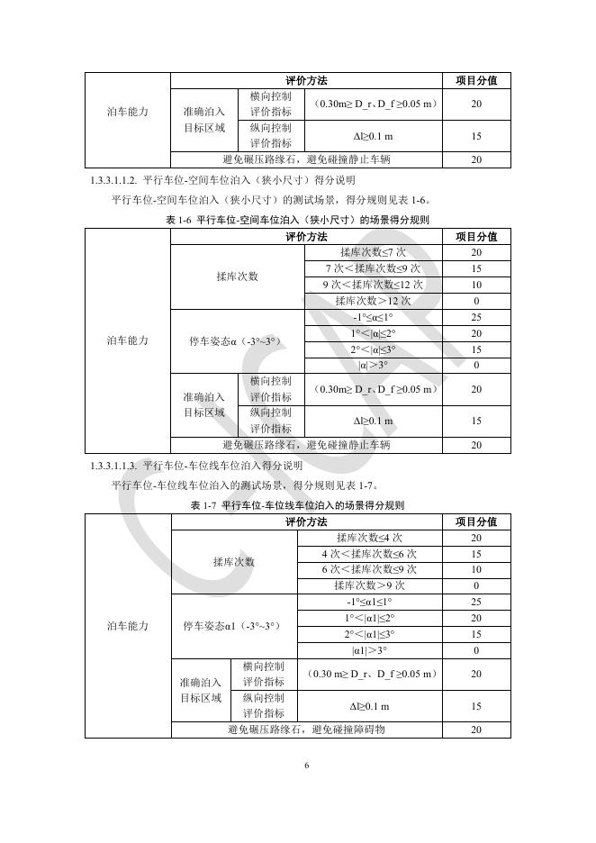 中国智能网联汽车技术规程（C-ICAP）：（2024版）-基础泊车辅助测评细则_第8页