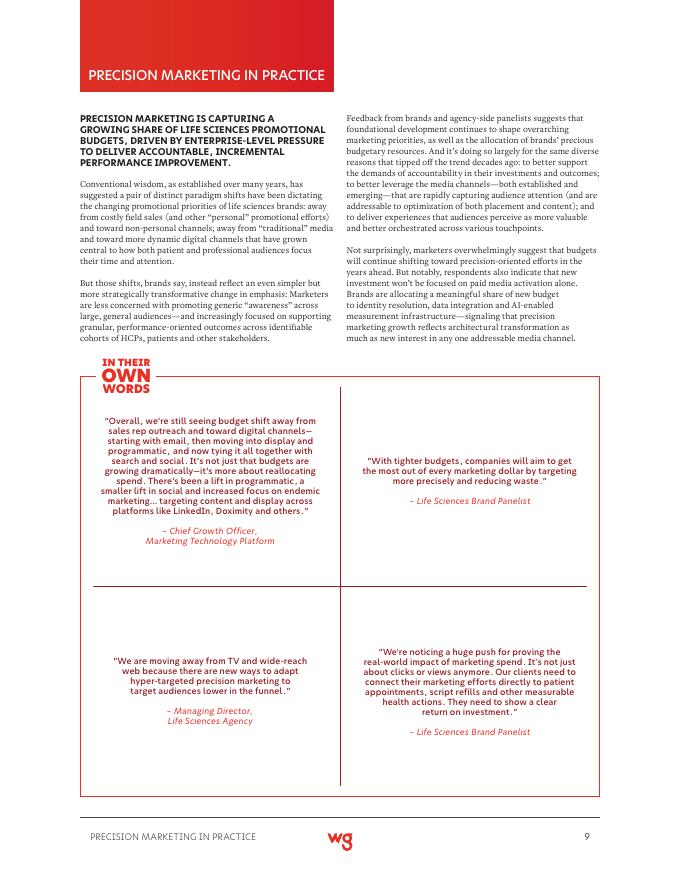 Winterberry Group：2026年精准处方：生命科学营销的数据驱动未来白皮书（英文版）_第9页
